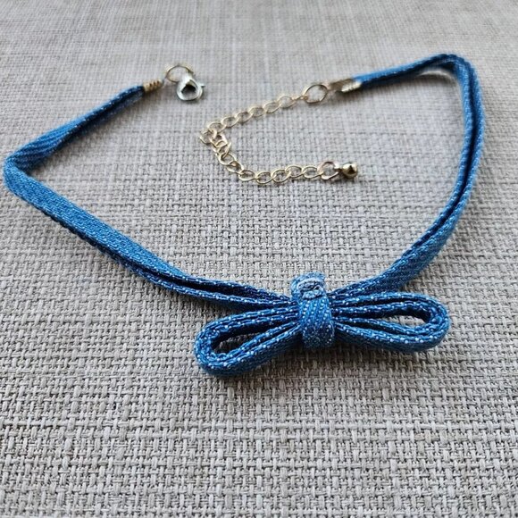 Cara Kids New York Choker Necklace Set of 2 Chokers Yellow and Blue Jewelry - Picture 5 of 12